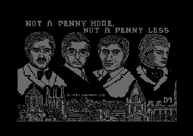 Jeffrey Archer: Not a Penny More, Not a Penny Less - The Computer Game 0